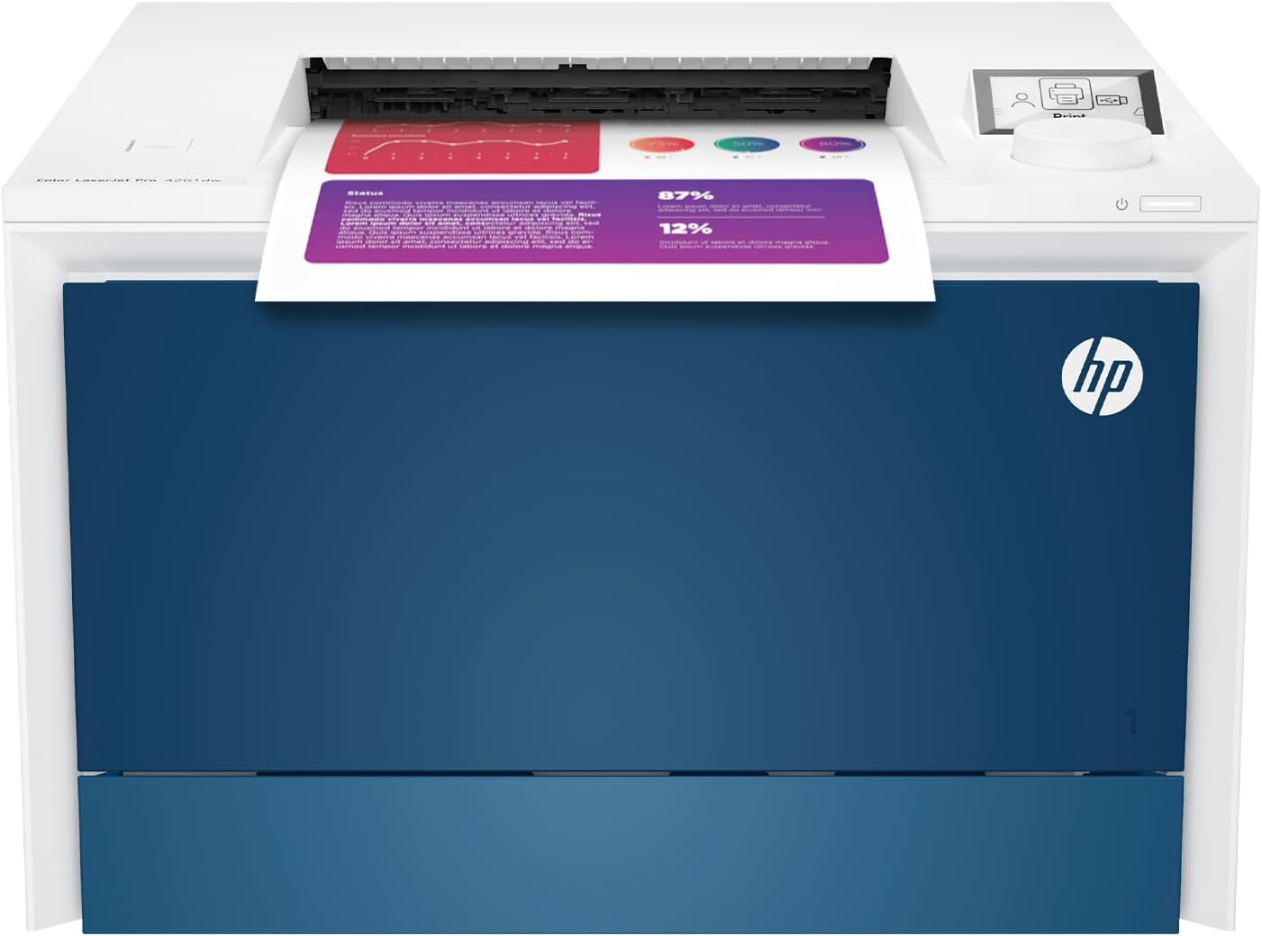 HP 4201dw Wireless Color Laser Printer - Office Efficiency