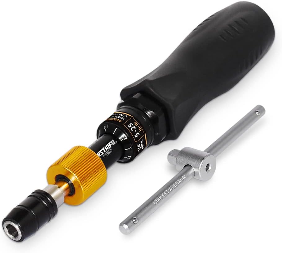 FIRSTINFO H51835 Precision Torque Limited Screwdriver 5-25 in-lbs