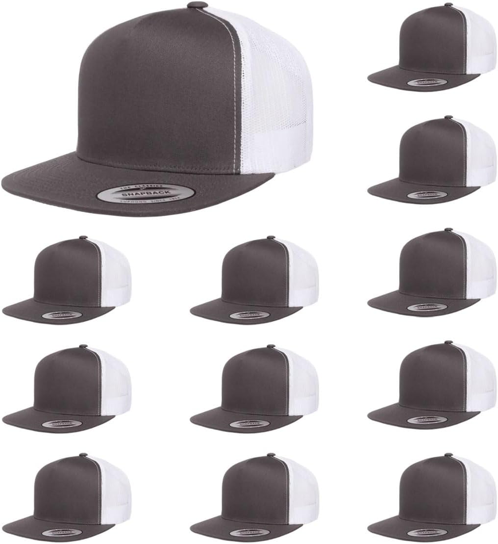 Yupoong 5-Panel Classic Trucker Cap for Stylish Comfort
