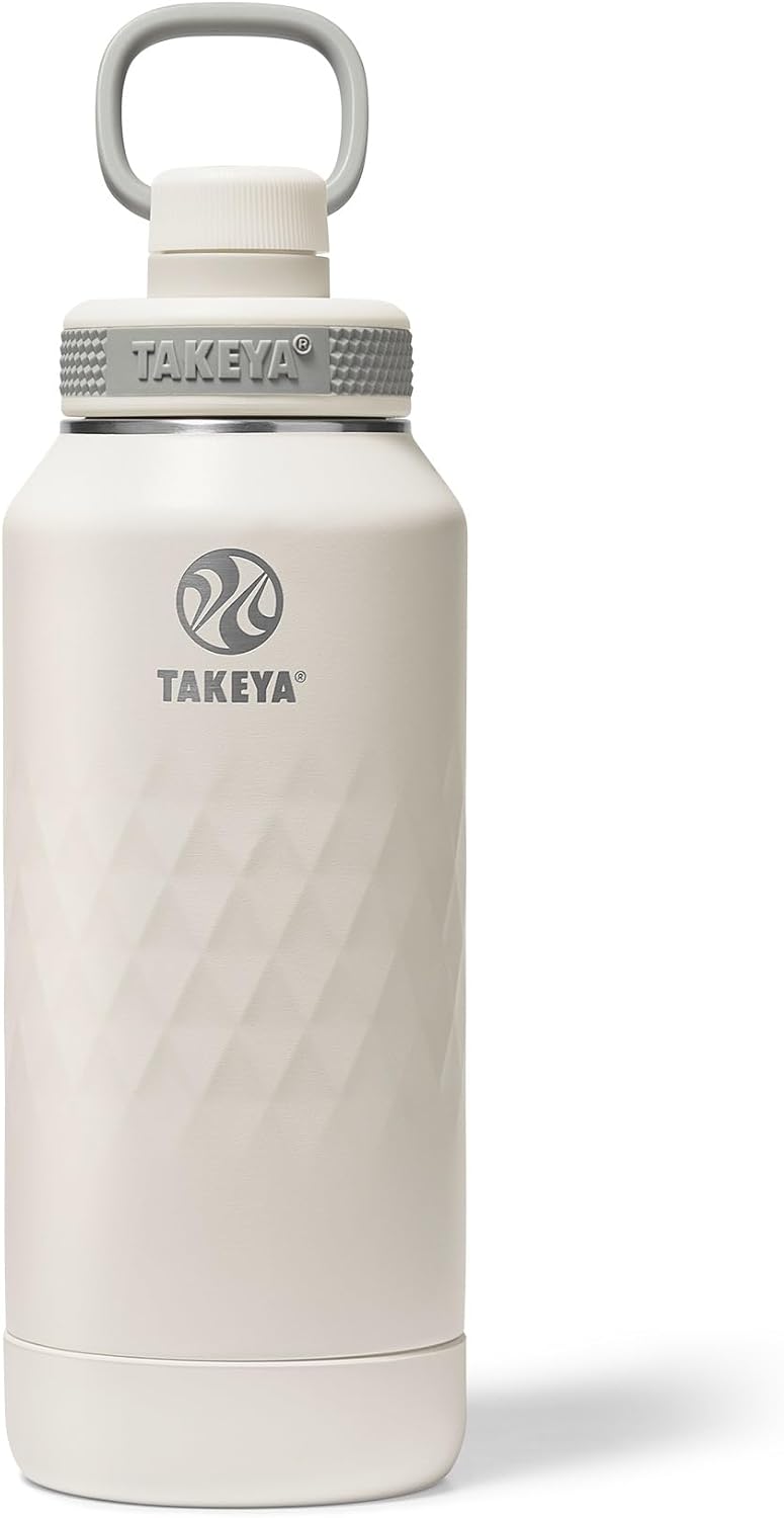 Takeya Sport 32 oz Triple-Insulated Stainless Steel Water Bottle