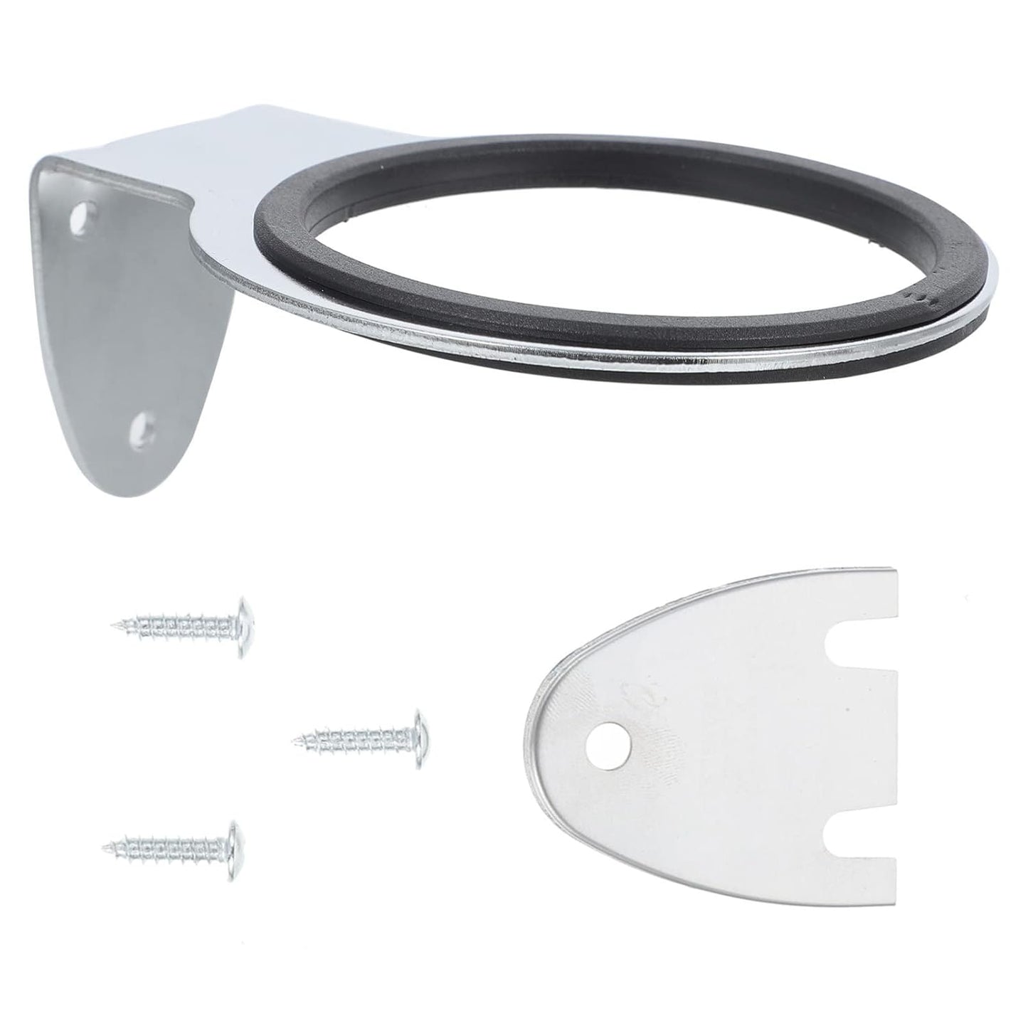 Lurrose Wall-Mounted Hair Dryer Holder - Effortless Bathroom Organization