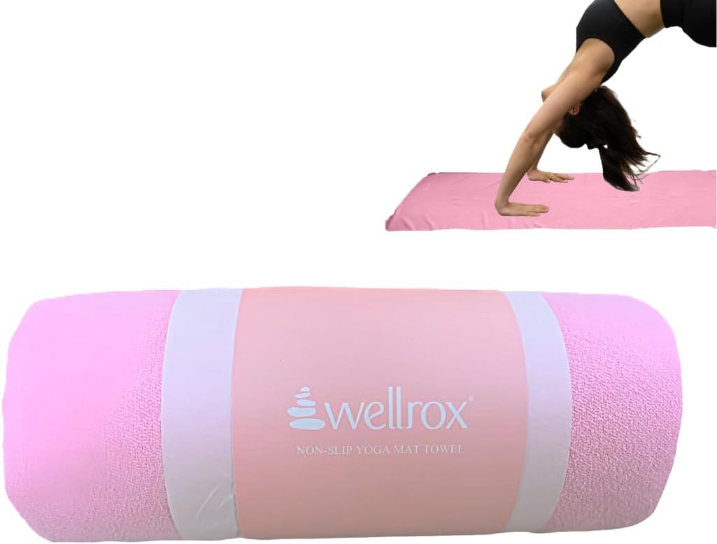 Ultimate Stability: Non-Slip Hot Yoga Towel - Wellrox