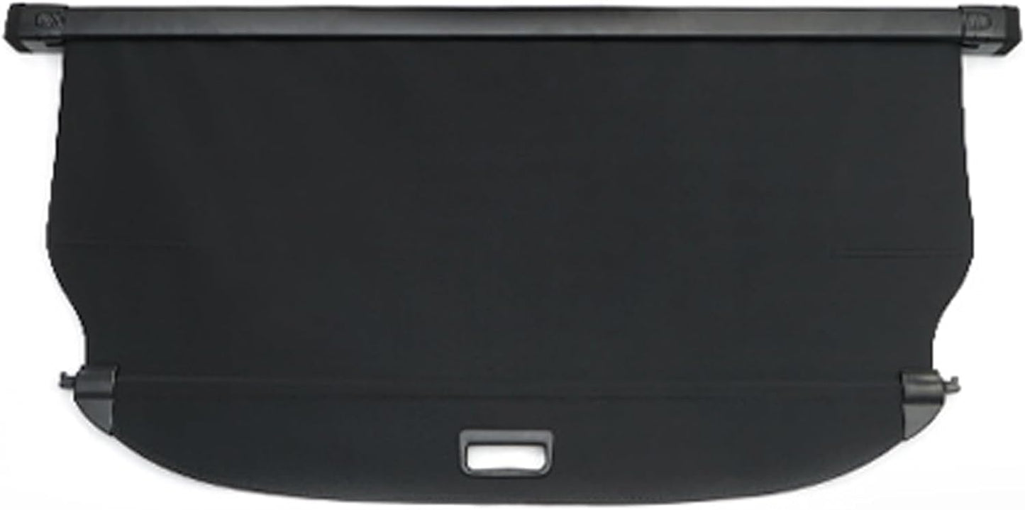 Retractable Cargo Cover for 2017-2022 Kia Sportage - Black Shade