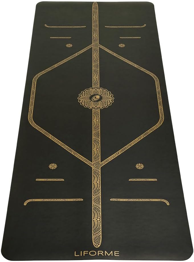 Ultimate Grip Yoga Mat Bundle by Liforme