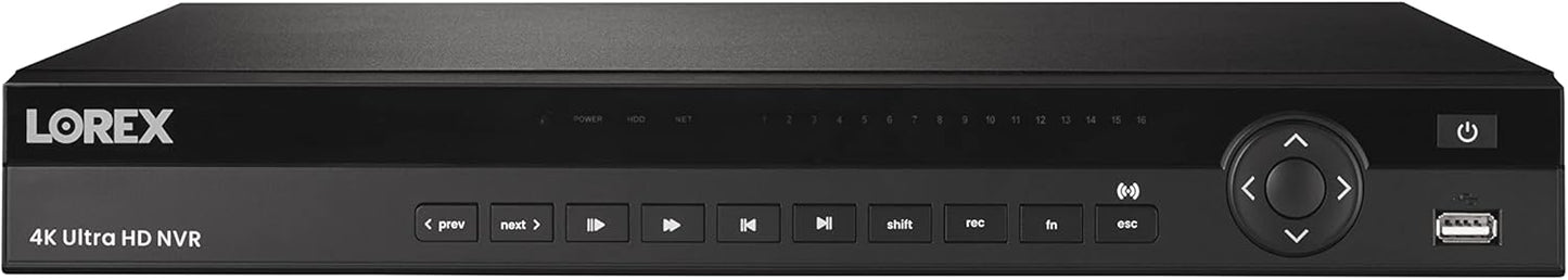 Lorex N883A64B 16-Channel 4K Pro Series Network Video Recorder