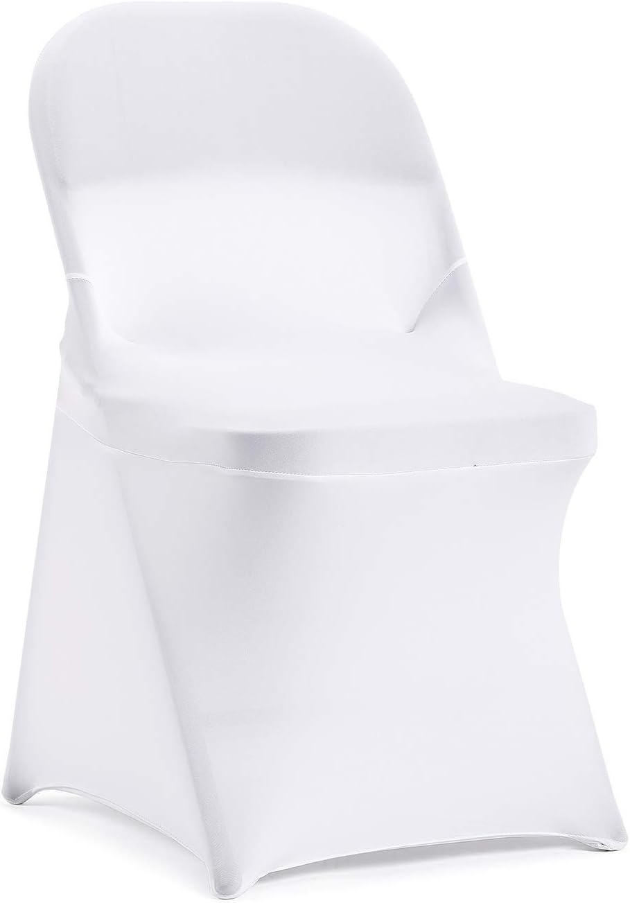 Peomeise Stretch Spandex Folding Chair Cover for Events and Parties
