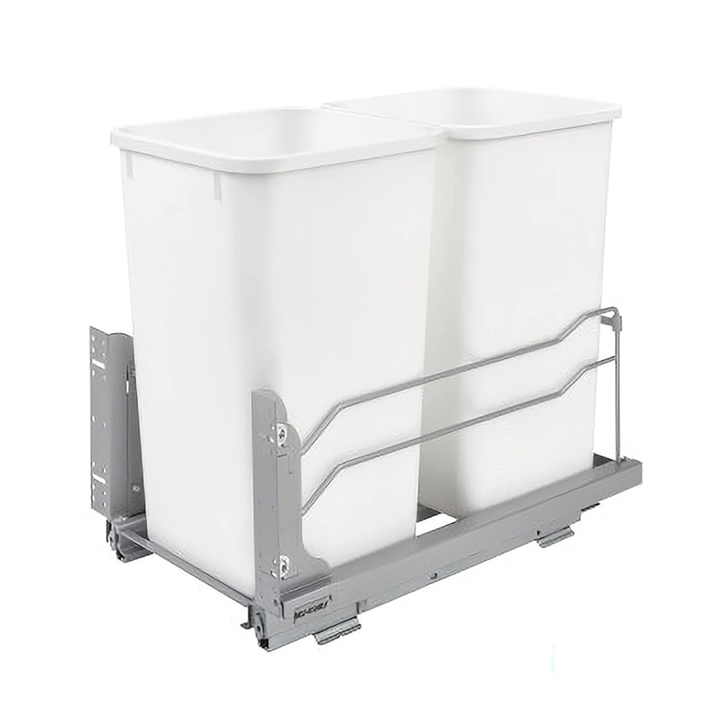 Rev-A-Shelf Double Pull-Out Trash Can for Kitchen Cabinets