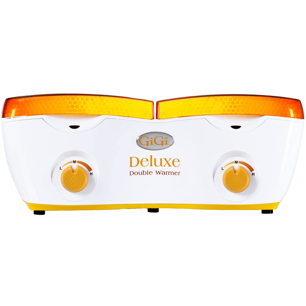 GiGi Deluxe Double Wax Warmer for Effortless Hair Removal