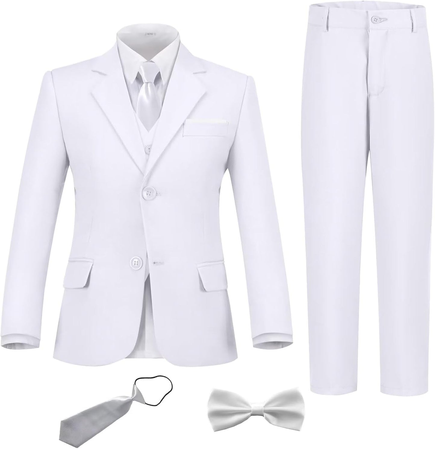 Boys Suit Set Slim Fit Kids Formal Suits for Wedding Prom