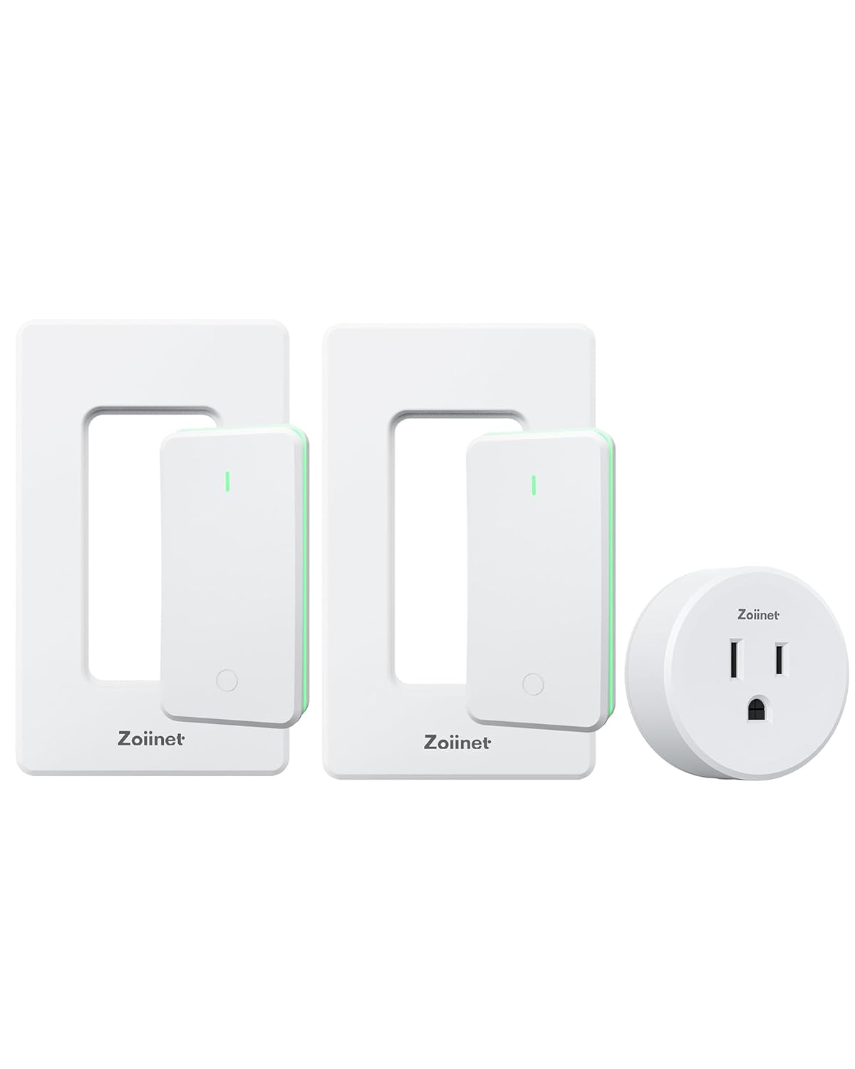 Remote Control Outlet Plug with 2 Switches for Easy Use