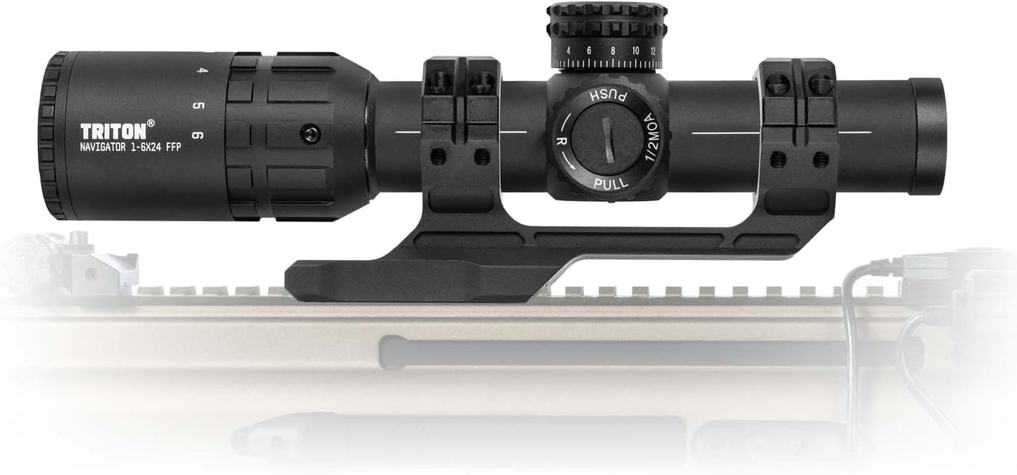 Triton Navigator Series 1-6x24 FFP LPVO Rifle Scope Review