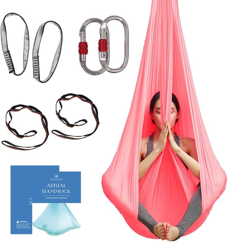 Durable Aerial Yoga Silk Set ~ Antigravity Fitness Kit