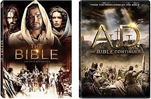 The Complete Bible Miniseries DVD Collection - Epic 22-Part Set