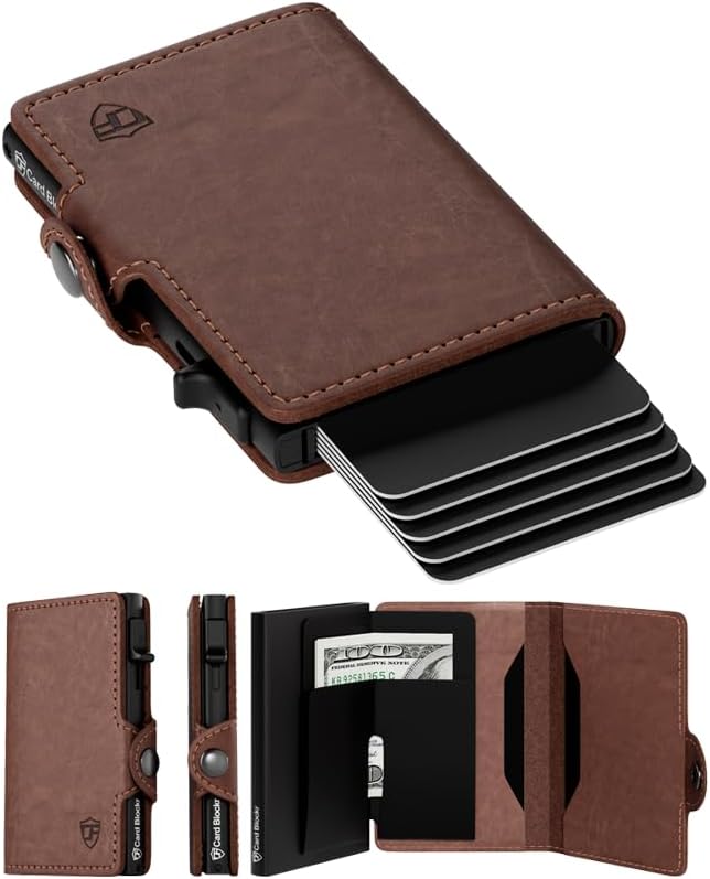 Conceal Plus Wallet for Men - Slim RFID Blocking Card Holder