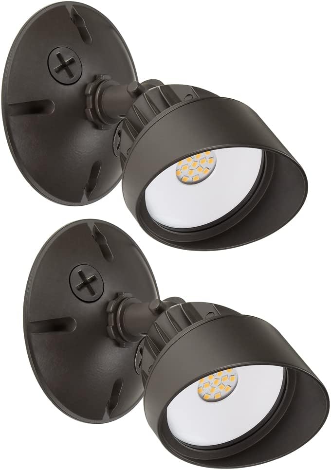 Maxxima LED Outdoor Flood Wall Light for Security and Safety