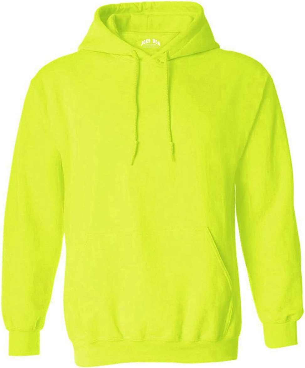 Joe's USA Mens Fleece Pullover Hoodie for Everyday Comfort