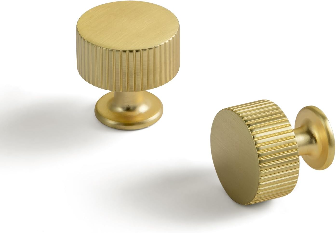 Goo-Ki Brushed Brass Zinc Alloy Cabinet Knob for Luxury Style