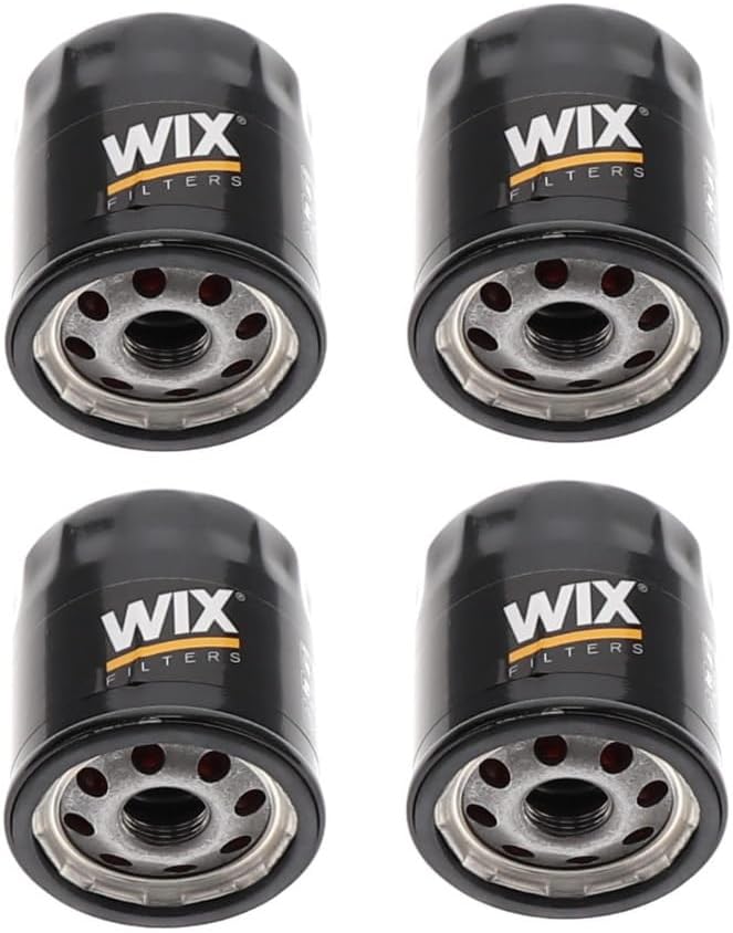 Pack of 4 WIX 51394 Spin-On Lube Filters for Engine Care