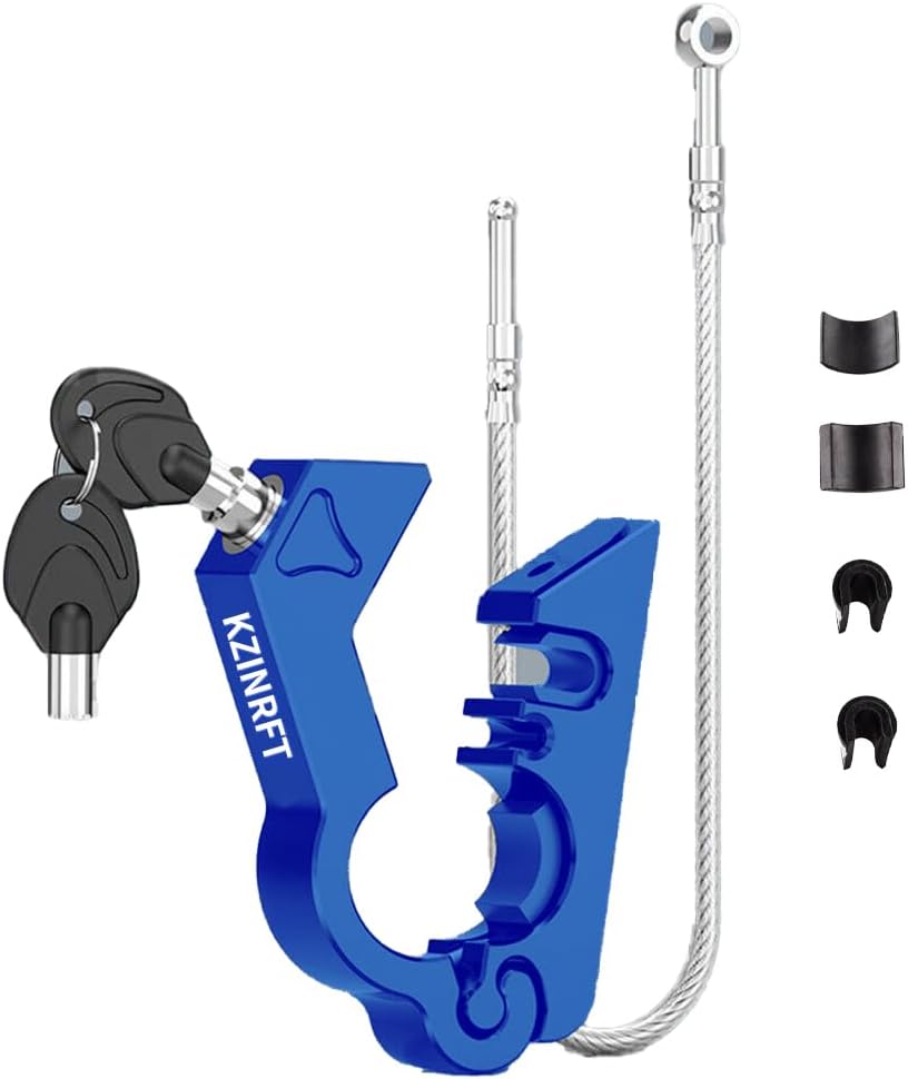 Ultimate Motorcycle Security Combo - Blue