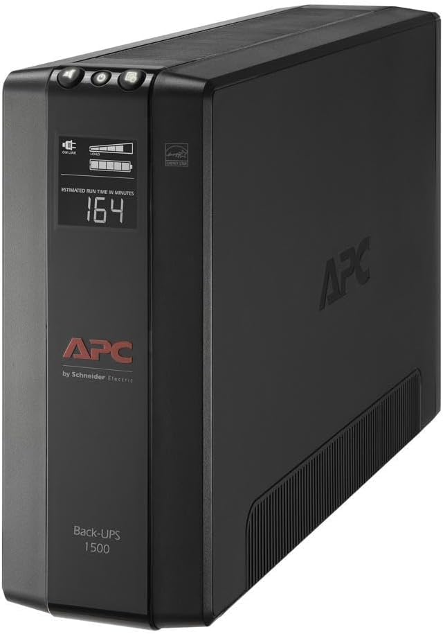 APC Back-UPS Pro 1500VA UPS Battery Backup & Surge Protector