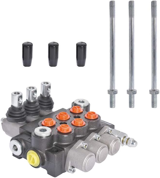 3 Spool Hydraulic Directional Control Valve for Small Tractors