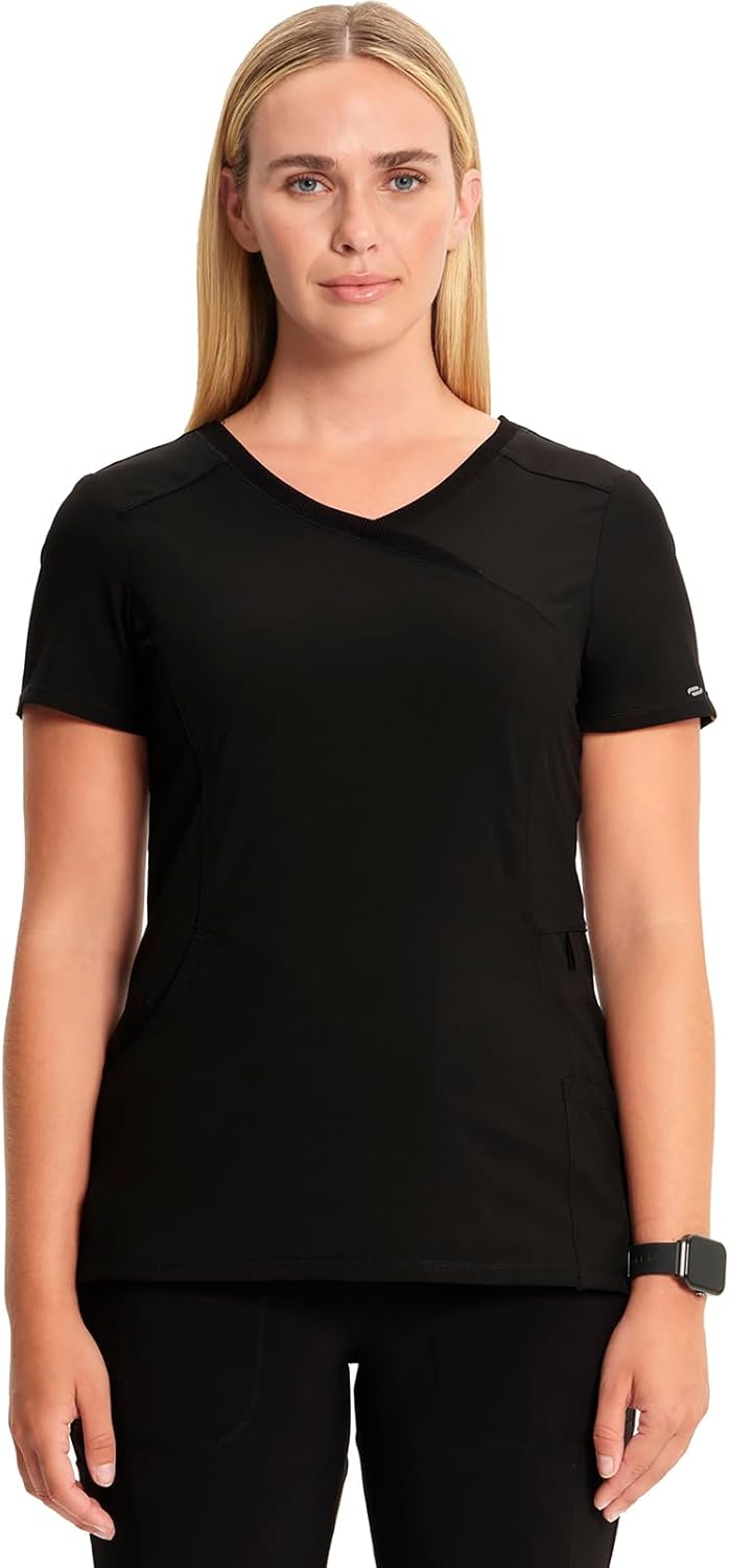 Infinity by Cherokee Women Nurse Scrubs Top Mock Wrap - 2625A Review