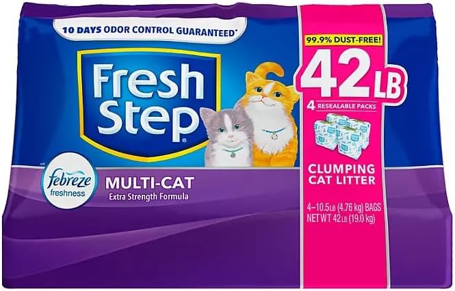 FreshStep Extra Strength Multi-Cat Scented Clumping Litter Review