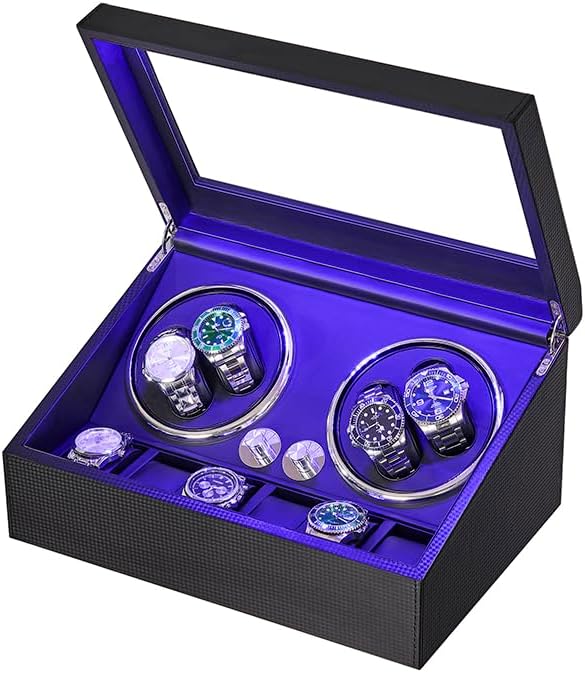 ANWBROAD Automatic Watch Winder - Silent & Sleek!
