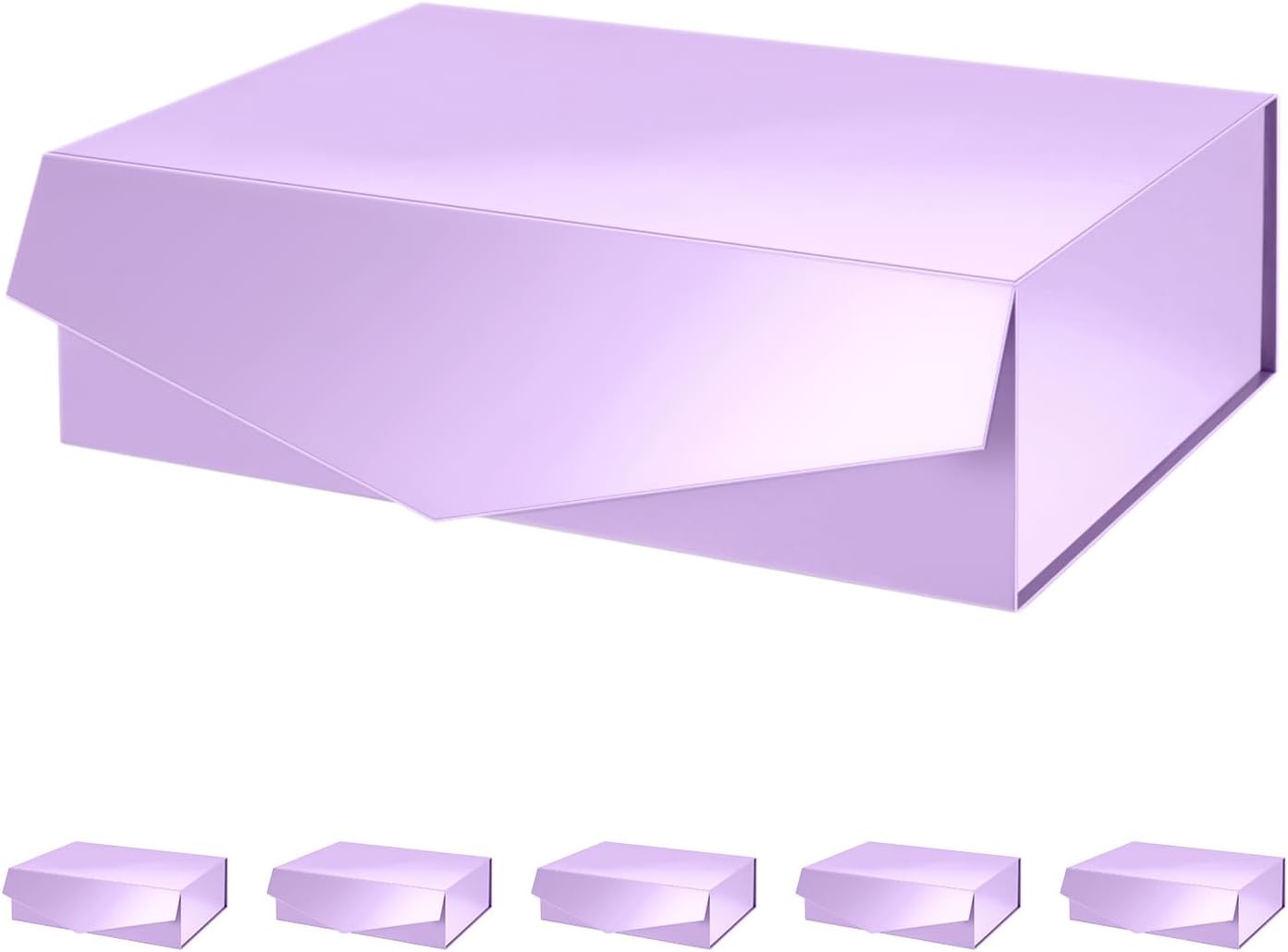 Large Gift Boxes with Lids - Sturdy Collapsible Design