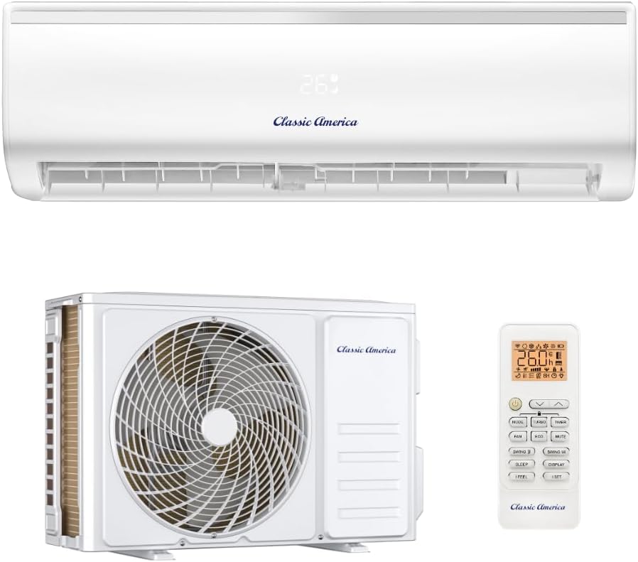 Efficient 12000 BTU Ductless Air Conditioner | WiFi Ready