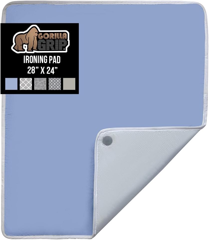 GORILLA GRIP Ironing Mat for Effortless Ironing Anywhere