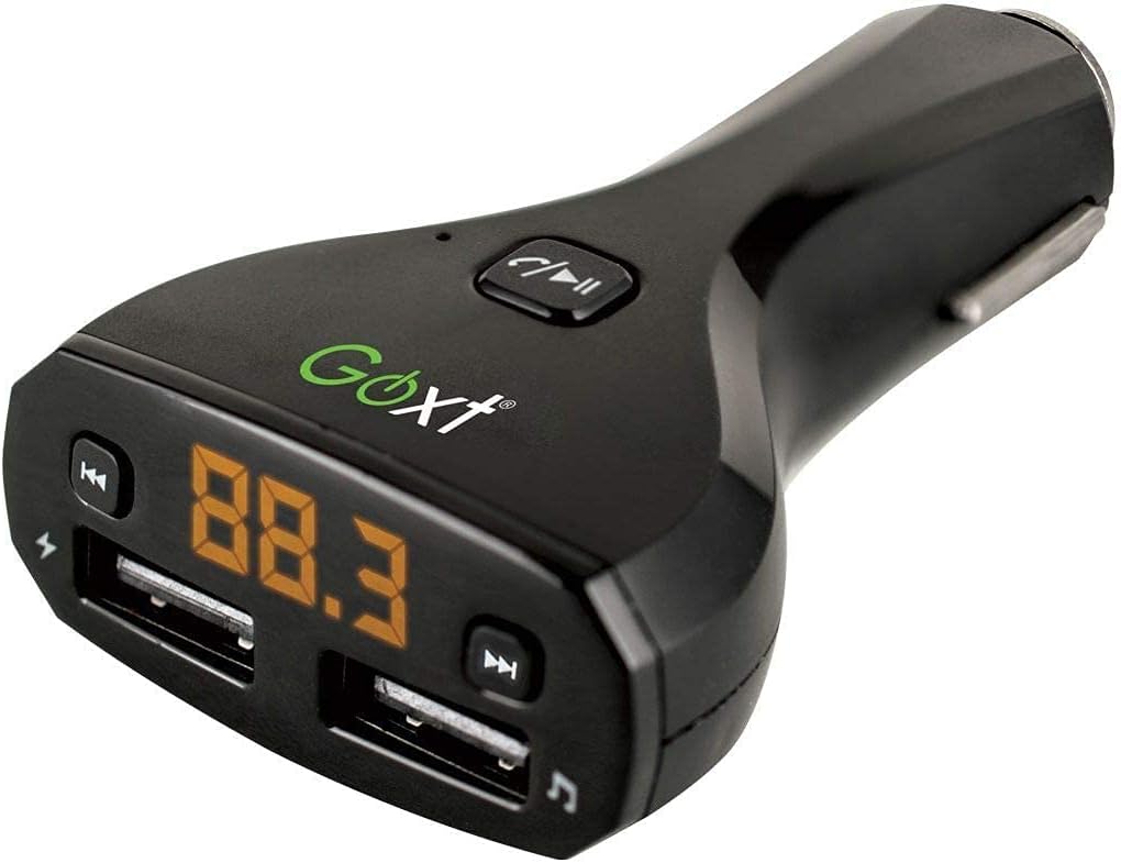 GOXT Bluetooth FM Transmitter: Tiny Powerhouse!
