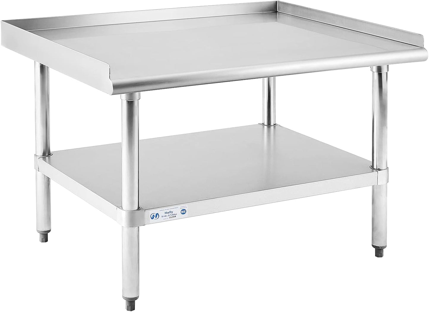 HALLY Stainless Steel Equipment Stand 28x36 Inches for Kitchen
