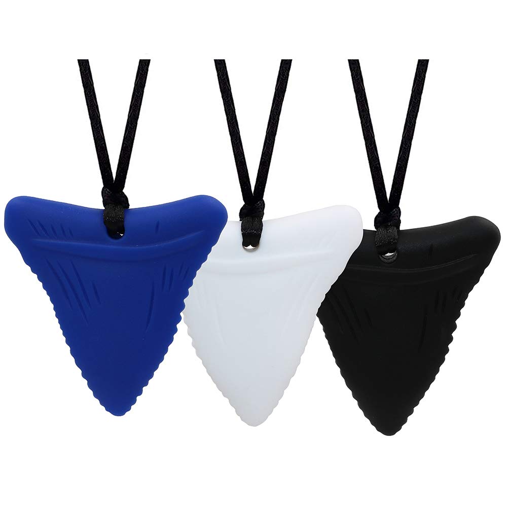 Sensory Chew Necklaces 3 Pack - Reduce Fidgeting