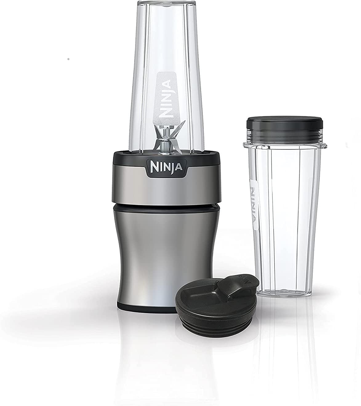 Powerful Ninja Nutri-Blender: 900W, 2 Cups (Renewed)