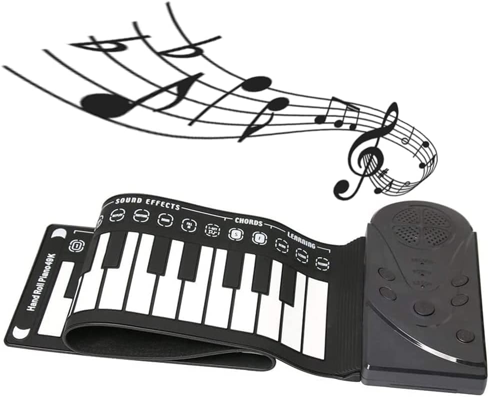 Portable 49-Key Electric Piano - Ideal for Beginners!