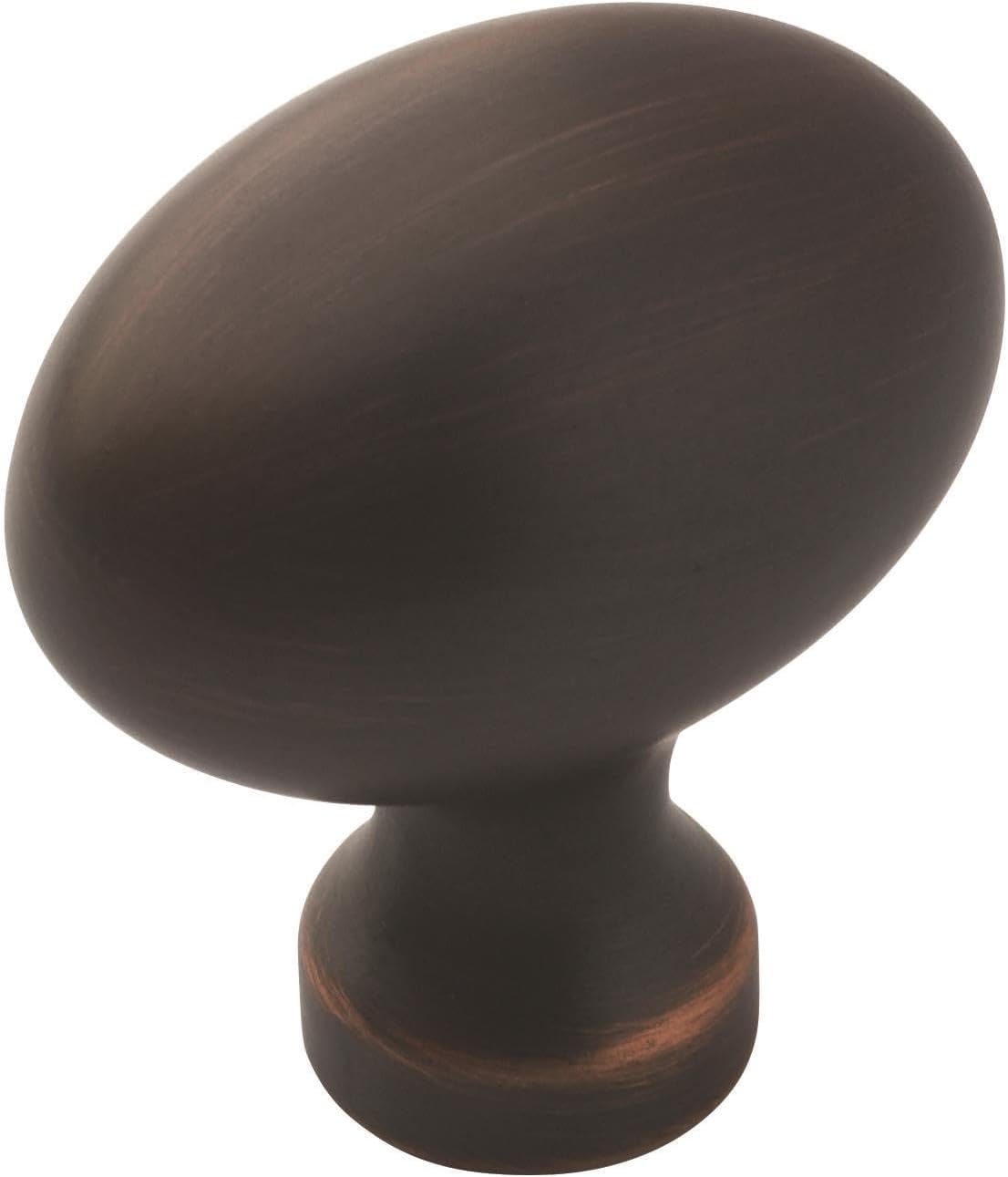 Amerock Vaile Oil-Rubbed Bronze Cabinet Knob 25 Pack for Home