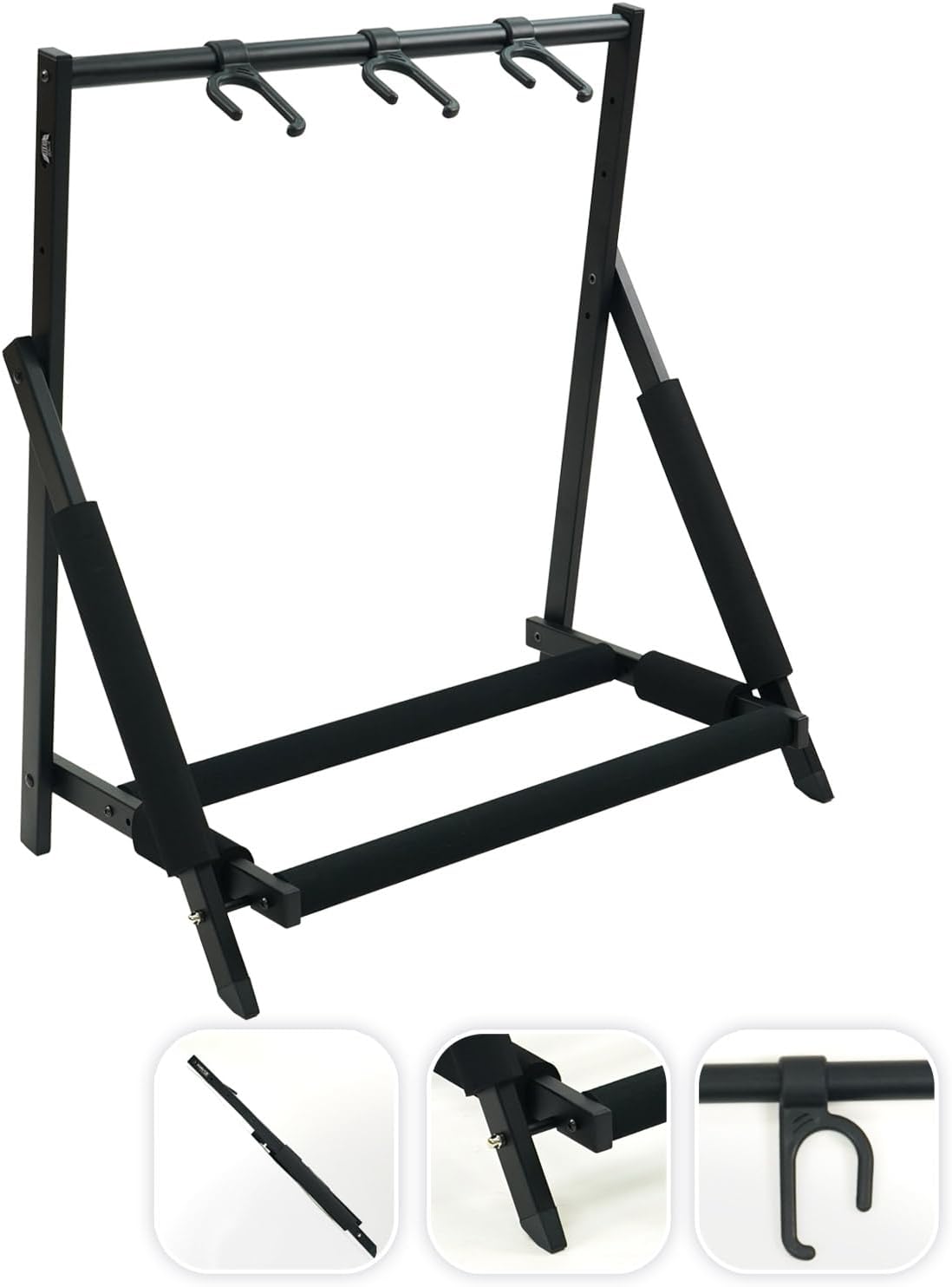 Stage Rocker Multi Guitar Stand for Acoustic and Electric Guitars