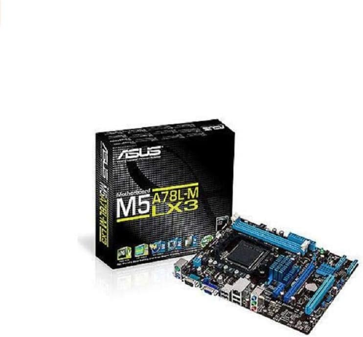 ASUS DDR3 1600 AM3+ Motherboard M5A78L-M LX3 Review