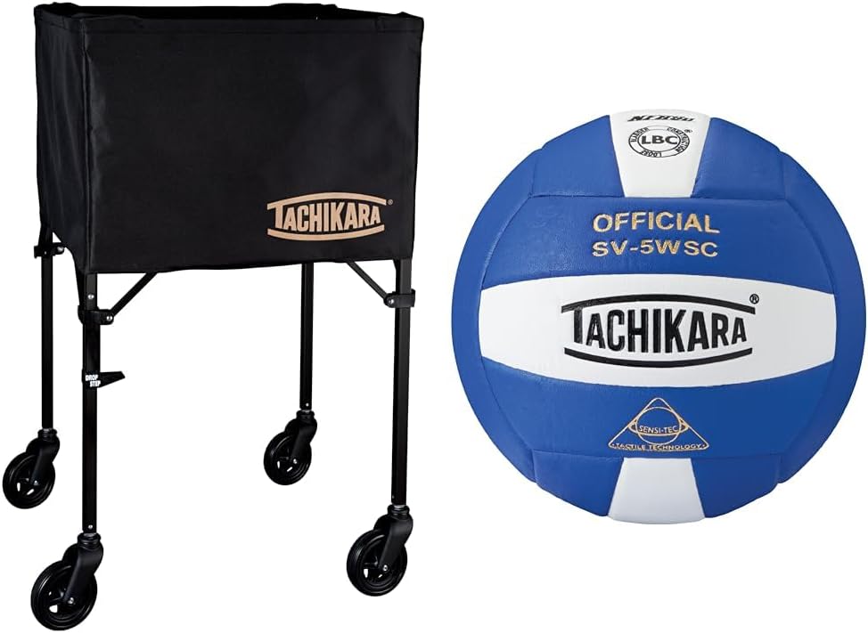Tachikara DS-1 Premium Ball Cart for Volleyballs and Storage