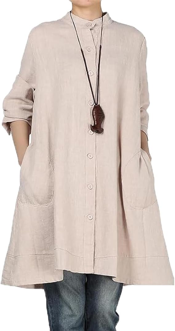 Minibee Women's Oversized Button Down Shirt for Every Occasion