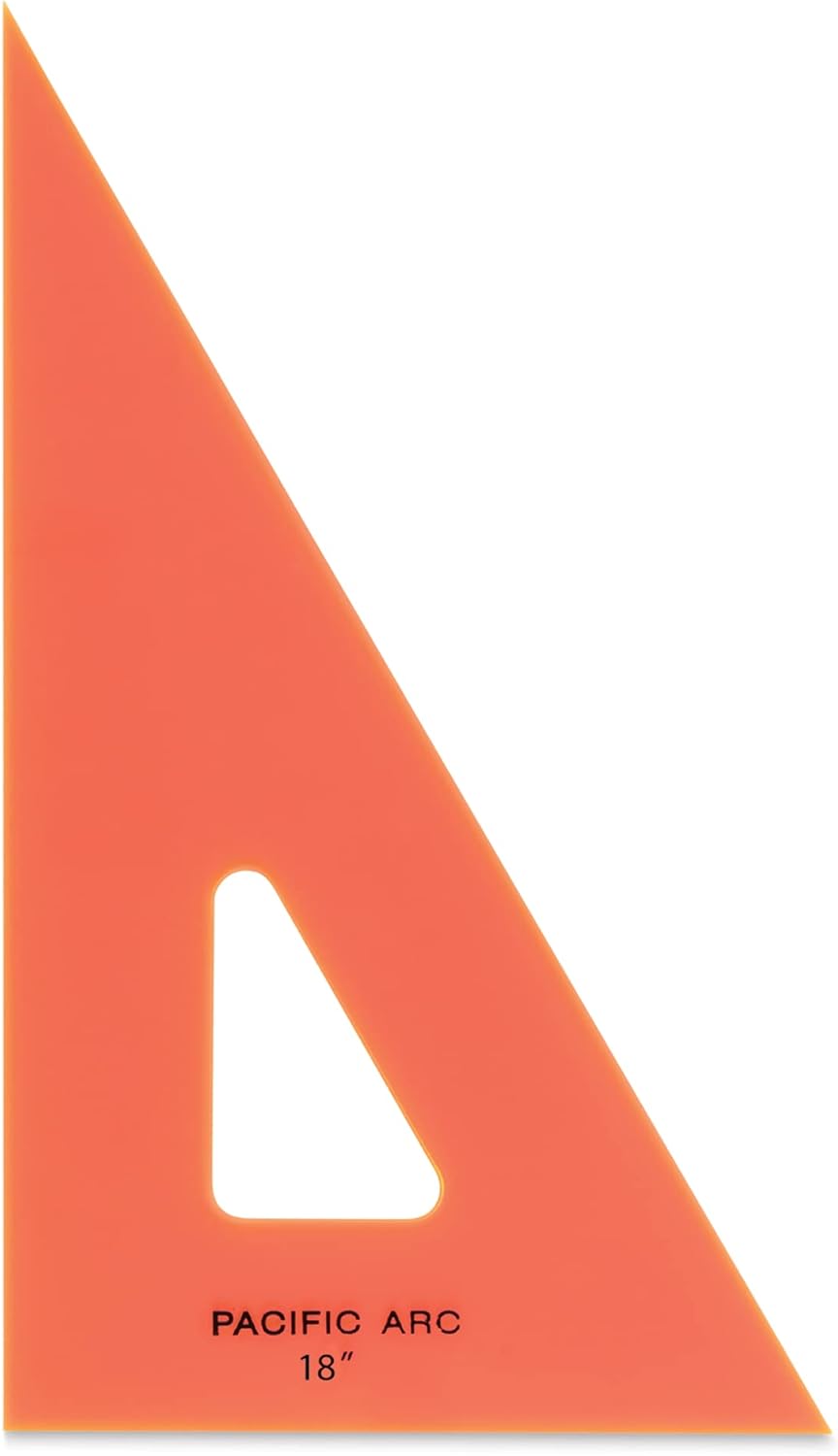 Pacific Arc Drafting Triangle for Accurate Angles and Lines