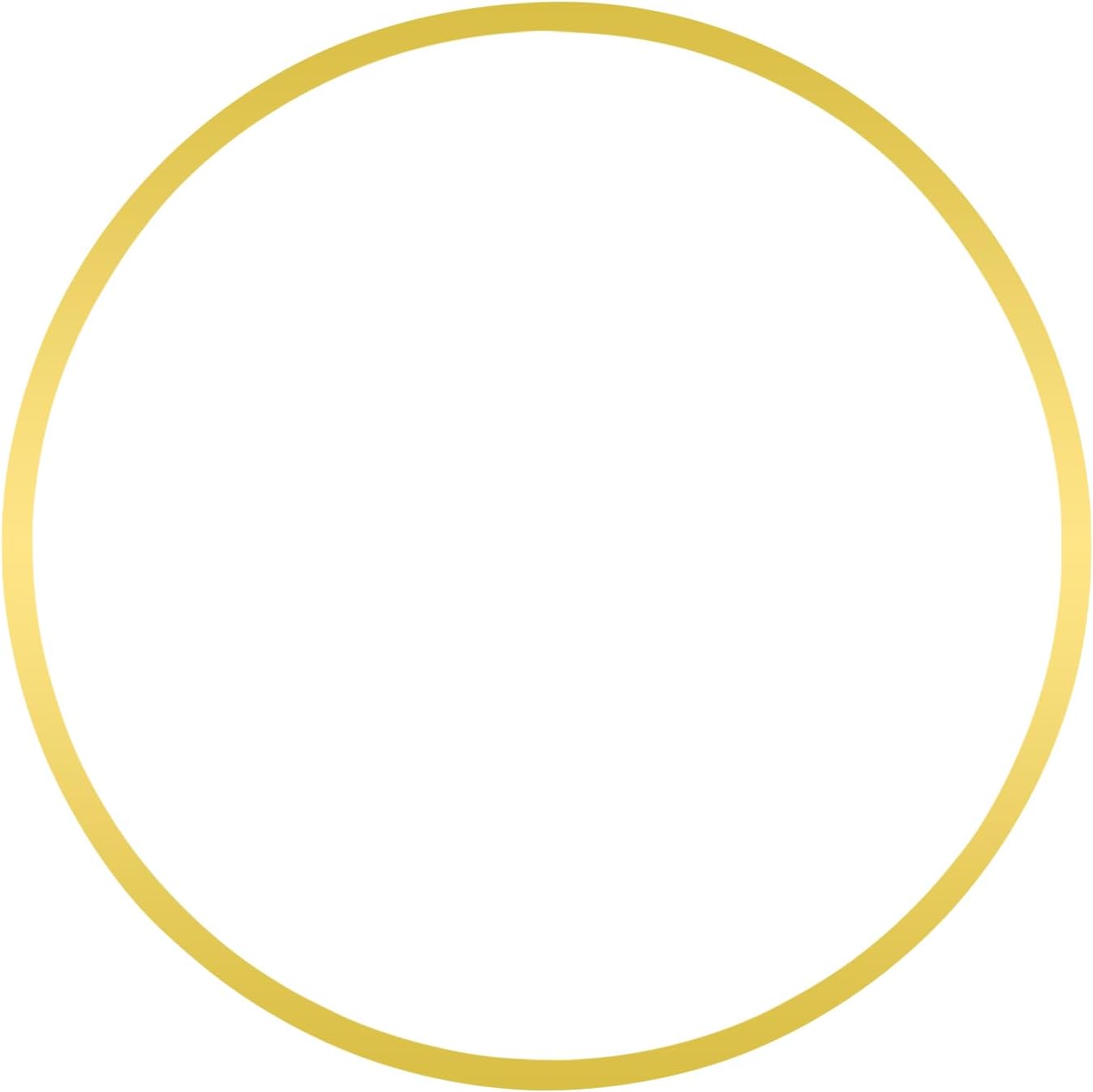 Sweetcrispy Round Bathroom Mirror 30 Inch Gold Metal Framed