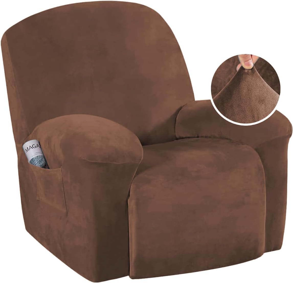 Stylish Velvet Sofa Cover for Recliner Sofa by H.VERSAILTEX