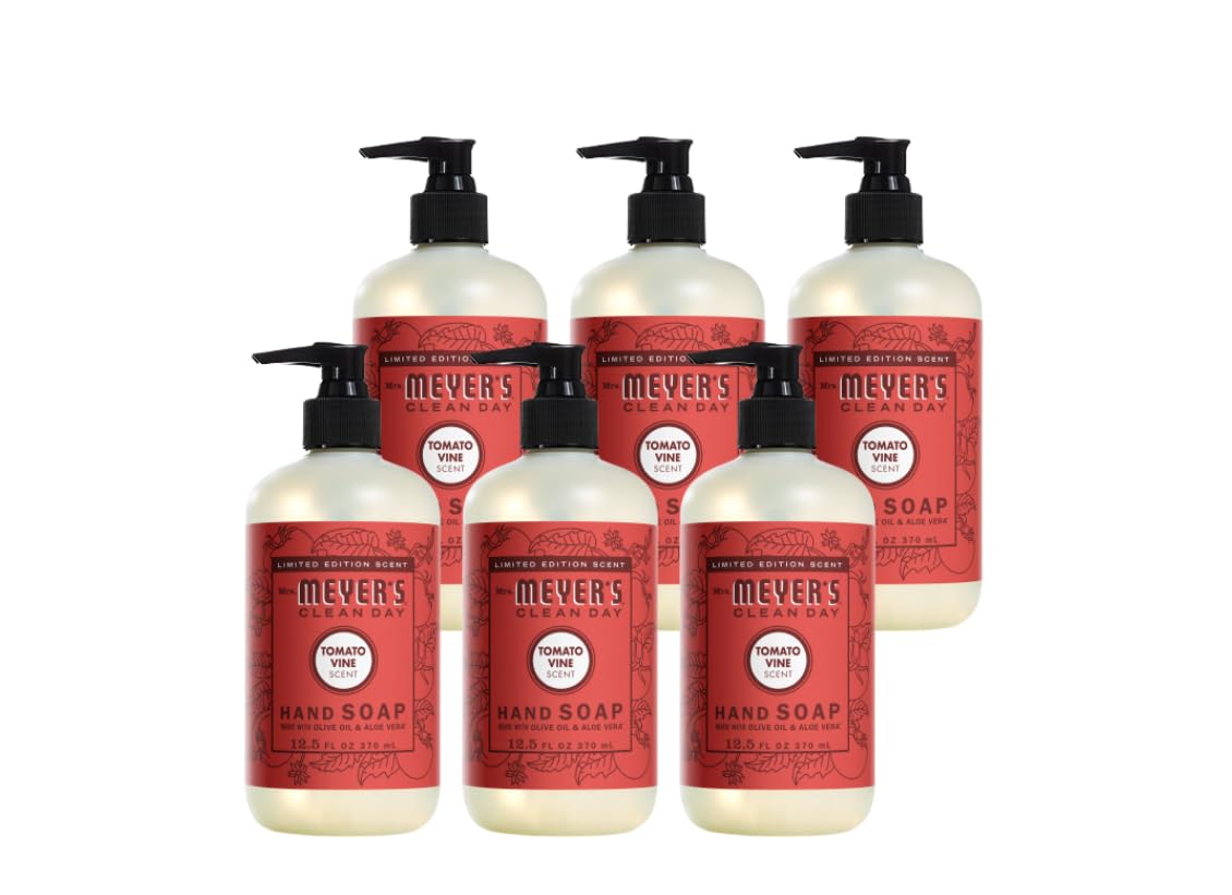 Mrs. Meyer's Clean Day Liquid Hand Soap in Tomato Vine Scent