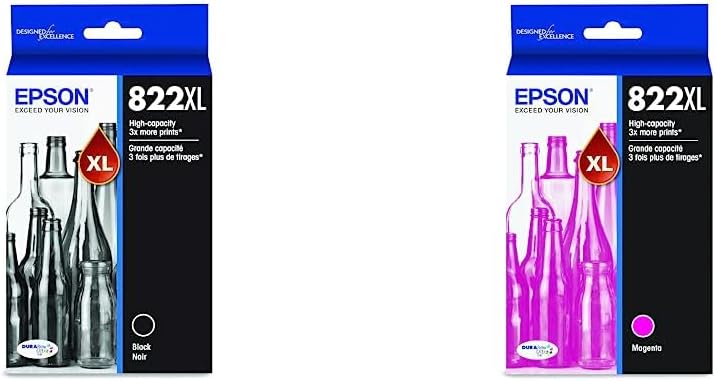 EPSON T822 DURABrite Ultra Ink Cartridges for Workforce Pro