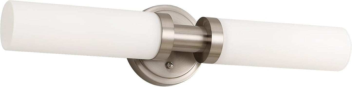 Brushed Nickel Bathroom Light Fixtures for Modern Spaces