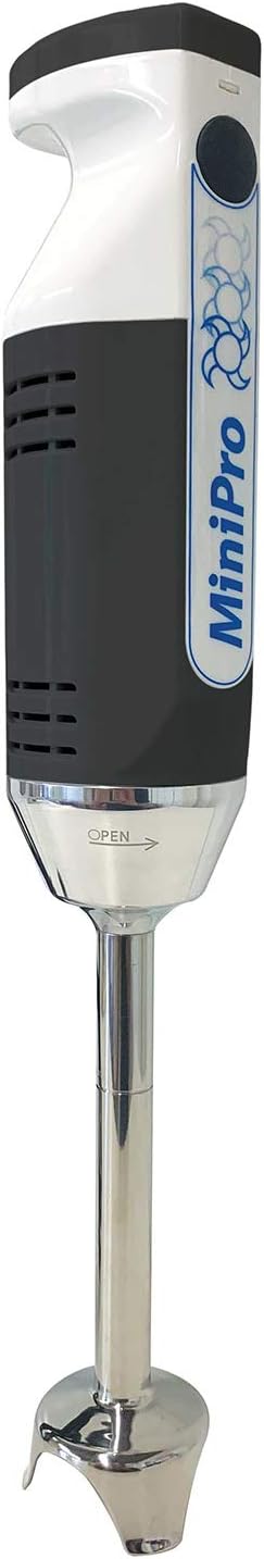 Dynamic Mixers MiniPro MX070.13 4 Qt. Black Immersion Blender - Variable Speed Power!