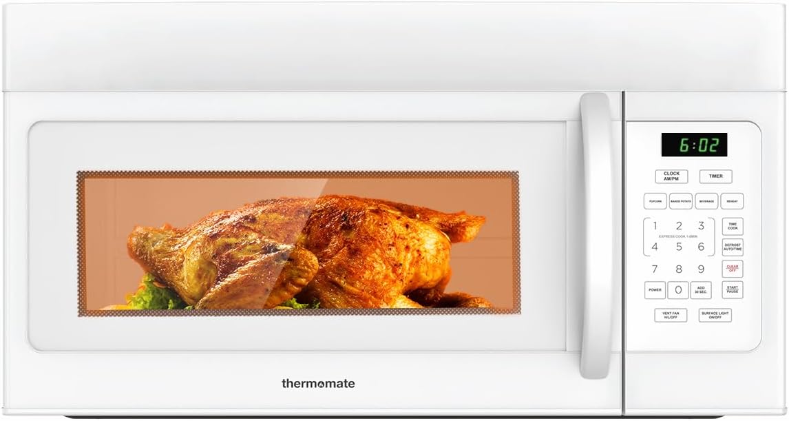 ThermoMate 30in Over-the-Range Microwave with 1.7 Cu. Ft. Capacity