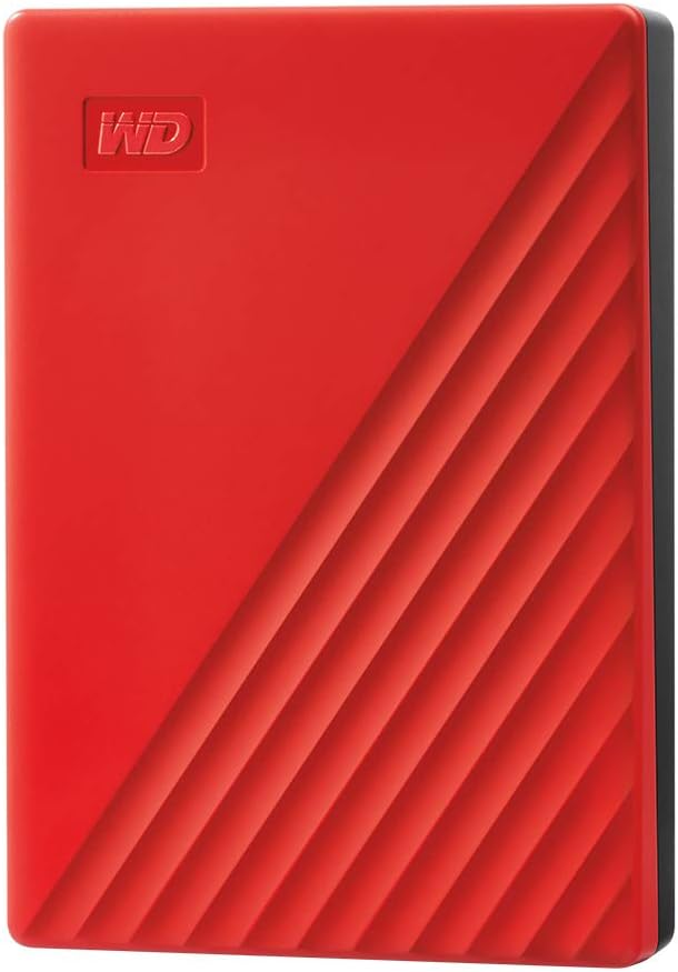 WD 4TB My Passport Portable External Hard Drive for Backup